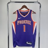 Phoenix Suns Purple Swingman Jersey Icon Edition Mens 2022/23 #BOOKER - 1