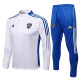 Boca Juniors White Training Suit Mens 2021/22