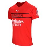 AC Milan Third Goalkeeper Short Sleeve Mens Jersey 2021/22