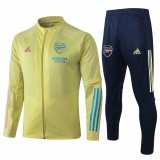 2020-2021 Arsenal Yellow Jacket Soccer Training Suit