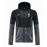Liverpool Black All Weather Windrunner Soccer Jacket Mens 2020/21
