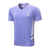 Real Madrid Light Purple Training Jersey Mens 2022/23