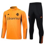Internacional Orange Training Suit Mens 2023/24