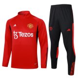 Manchester United Red II Training Suit Mens 2023/24