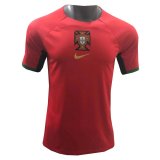 Portugal Pre-Match Red Training Jersey Mens 2022