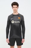 Barcelona Goalkeeper Black Jersey Mens 2022/23 #Long Sleeve