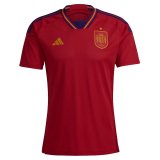 Spain Home Jersey Mens 2022
