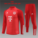 Bayern Munich Red Training Suit Kids 2024/25