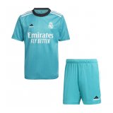 Real Madrid Third Jersey + Shorts Kids 2021/22