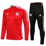 Bayern Munich Red Training Suit Mens 2021/22