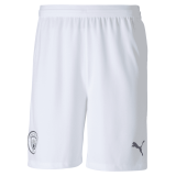 2020/2021 Manchester City Home White Men Soccer Shorts