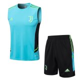 Juventus Light Green Singlet + Short Mens 2022/23