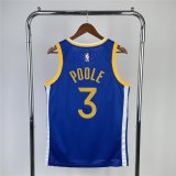 Golden State Warriors Royal Swingman Jersey Icon Edition Mens 2023/24 #POOLE 3