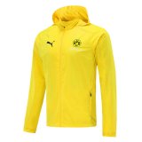 Borussia Dortmund Yellow All Weather Windrunner Soccer Jacket Mens 2020/21