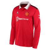 Manchester United Home Jersey Mens 2022/23 #Long Sleeve