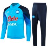 Napoli Blue Training Suit Mens 2023/24