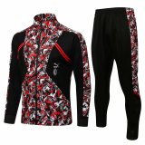 AC Milan Red-Black Training Suit (Jacket + Pants) Mens 2021/22