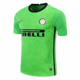 2020/2021 Inter Milan Goalkeeper Green Soccer Jersey Men's