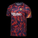 2020/2021 Barcelona Soccer Training Jersey Red - Mens