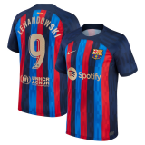 Barcelona Home Jersey Mens 2022/23 #Lewandowski #9
