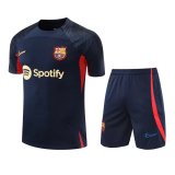 Barcelona Royal Training Jersey + Short Mens 2022/23