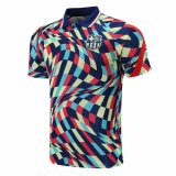 2020/2021 Barcelona Colorful Men's Soccer Polo Jersey Shirt