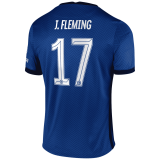 2020/2021 Chelsea Home Blue Men's Soccer Jersey J.Fleming #17