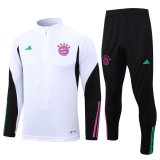 Bayern Munich White Training Suit Mens 2023/24