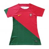 Portugal Home Jersey Womens 2022 FIFA World Cup Qatar