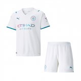 Manchester City Away Kids Jersey + Short 2021/22