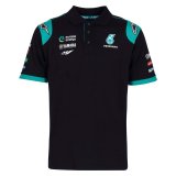 Petronas Yamaha 2021 Black F1 Team Polo Jersey Mens