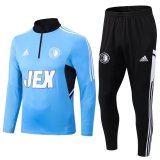 Feyenoord Light Blue Training Suit Mens 2022/23
