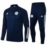 Leicester City Navy Training Suit Mens 2021/22