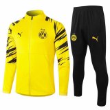 2020-2021 Borussia Dortmund Yellow Jacket Soccer Training Suit