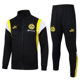 Borussia Dortmund Black Training Jacket + Pants Mens 2023/24