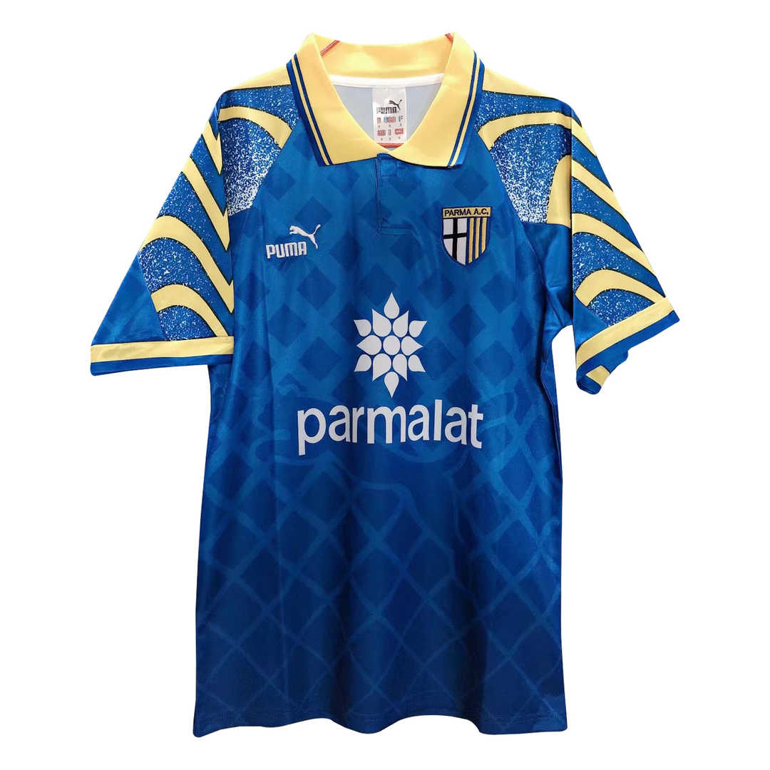 1995-1997 Parma Calcio Retro Away Soccer Jersey Men's, Official ...