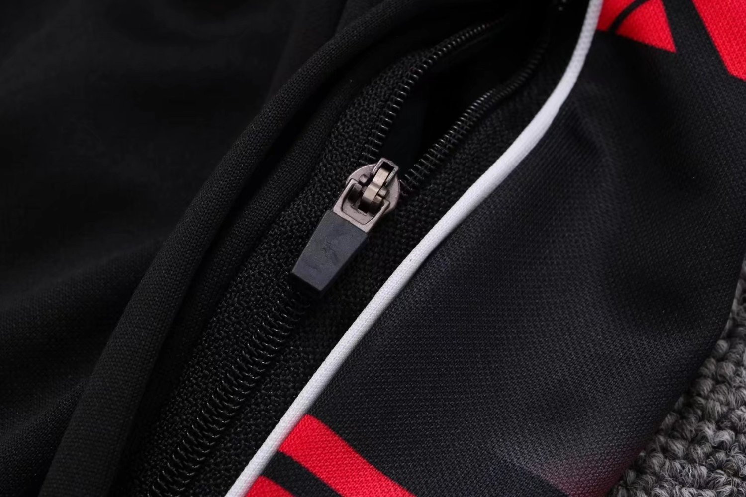 AC Milan Black Training Suit Jacket + Pants Mens 2022/23
