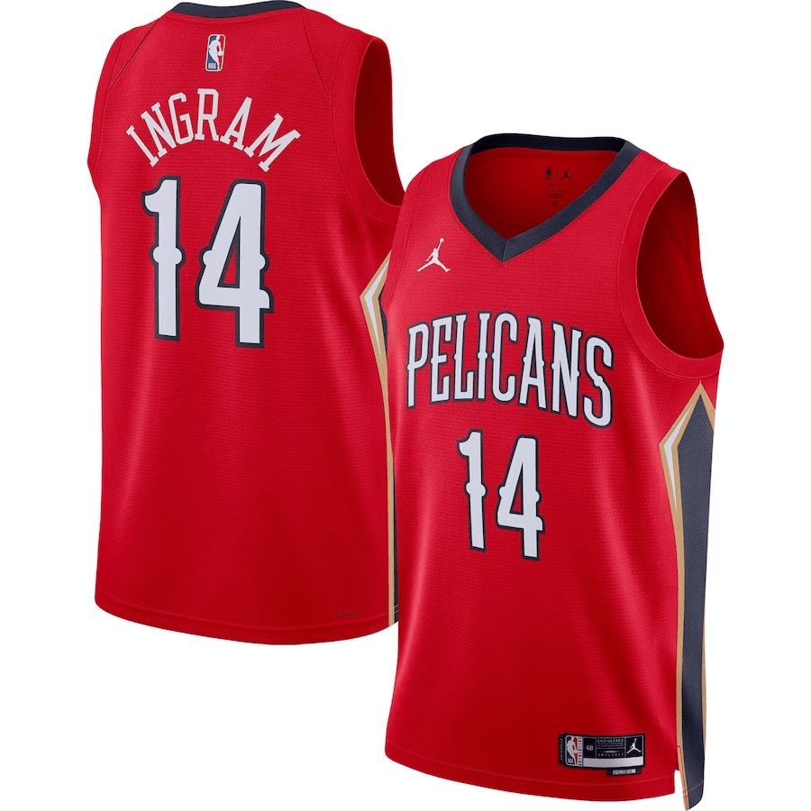 brandon ingram mardi gras jersey