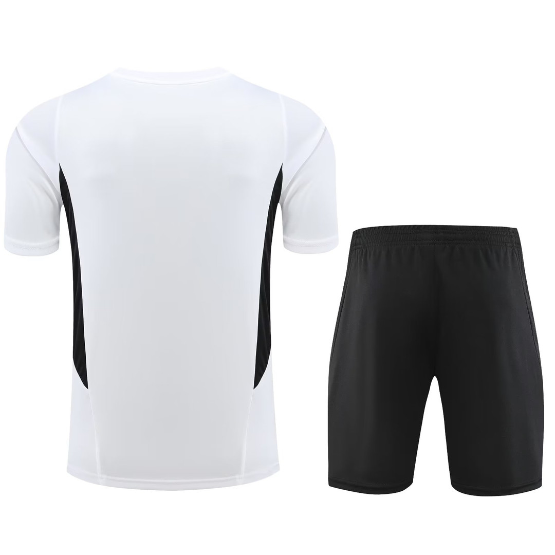 Bayern Munich White Training Jersey + Short Mens 2023/24