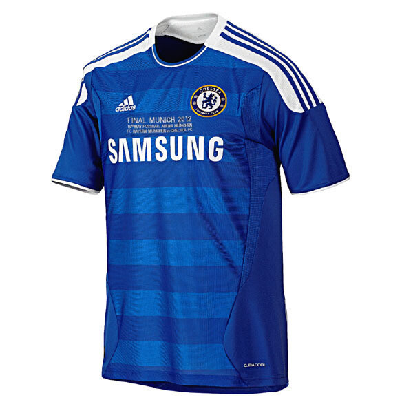 Chelsea Retro Home Champions League Version Jersey Mens 2011/2012