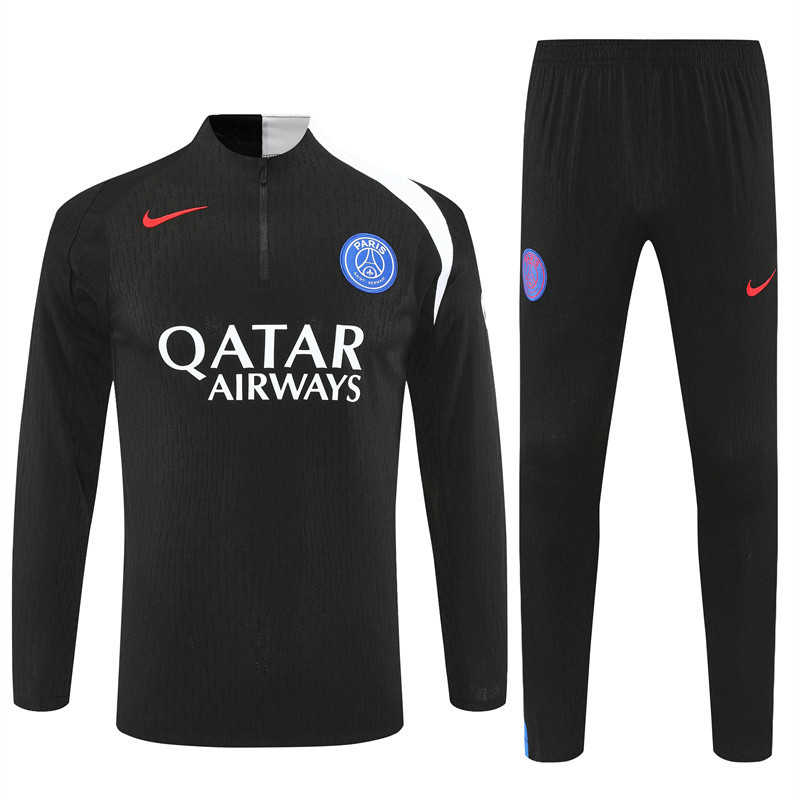 ウェア PSG 2025/2026 Winter Training Suit 2025/2026 PSG Paris Saint-Germain black Training Suit